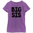 thumbnail image 1 of Girl's Lost Gods Big Sis  Graphic Tee Purple Berry Medium, 1 of 3