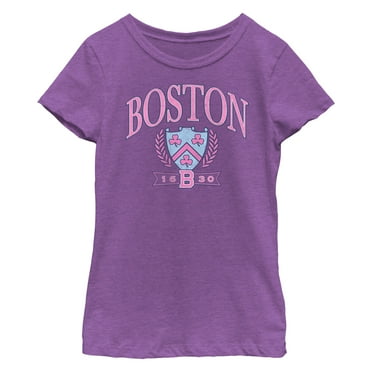 Girl's Lost Gods Boston Crest  Graphic T-Shirt