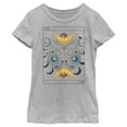 thumbnail image 1 of Girl's Lost Gods Celestial Butterfly Tarot Graphic Tee Athletic Heather X Large, 1 of 5