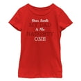 thumbnail image 1 of Girl's Lost Gods Christmas Dad is Naughty  Graphic Tee Red X Small, 1 of 4