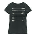 thumbnail image 1 of Girl's Lost Gods Classic Arrow  Graphic Tee Black Medium, 1 of 3