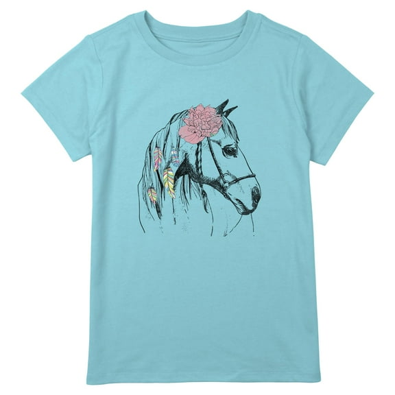 Girl's Lost Gods Dream Horse Graphic T-Shirt