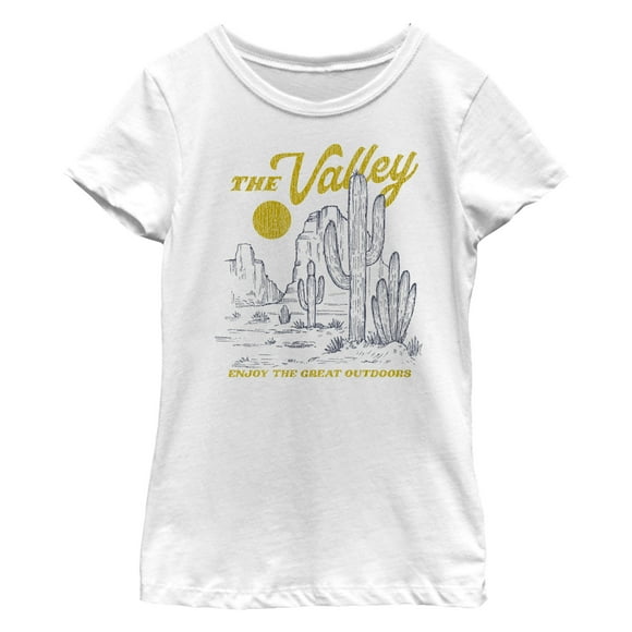 Girl's Lost Gods Enjoy The Valley  Graphic T-Shirt