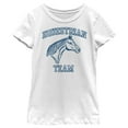 thumbnail image 1 of Girl's Lost Gods Equestrian Team Graphic Tee White X Large, 1 of 4