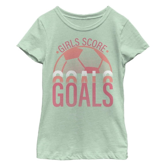 Girl's Lost Gods Girls Score Goals  Graphic T-Shirt