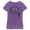 thumbnail image 1 of Girl's Lost Gods Halloween Too Cute to Spook  Graphic Tee Purple Berry X Small, 1 of 4