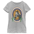 thumbnail image 1 of Girl's Lost Gods Horse Star Frame Portrait  Graphic Tee Athletic Heather Medium, 1 of 5