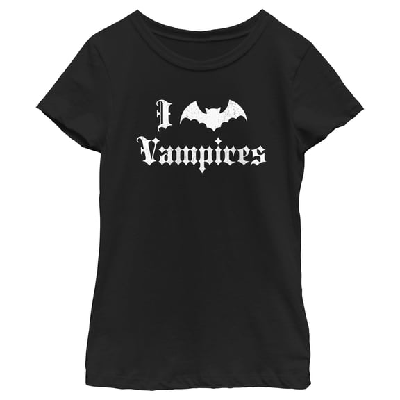 Girl's Lost Gods I Bat Vampires  Graphic T-Shirt