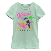 Girls Lost Gods Kauai Toucan Graphic T-Shirt