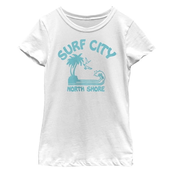 Girl's Lost Gods North Surf City  Graphic T-Shirt