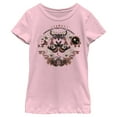 thumbnail image 1 of Girl's Lost Gods Positive Energy Moths  Graphic Tee Light Pink Large, 1 of 4