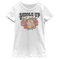 thumbnail image 1 of Girl's Lost Gods Saddle Up Horse  Graphic Tee White Large, 1 of 4