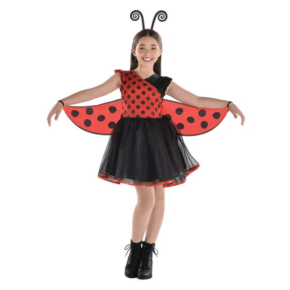 Girl's Lovely Ladybug Costume Dress