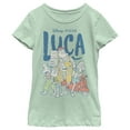 thumbnail image 1 of Girl's Luca Group Logo  Graphic Tee Mint Small, 1 of 4