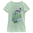 thumbnail image 1 of Girl's Luca Wild & Free  Graphic Tee Mint Medium, 1 of 4