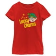 thumbnail image 1 of Girl's Lucky Charms Retro Logo  Graphic Tee Red X Large, 1 of 5