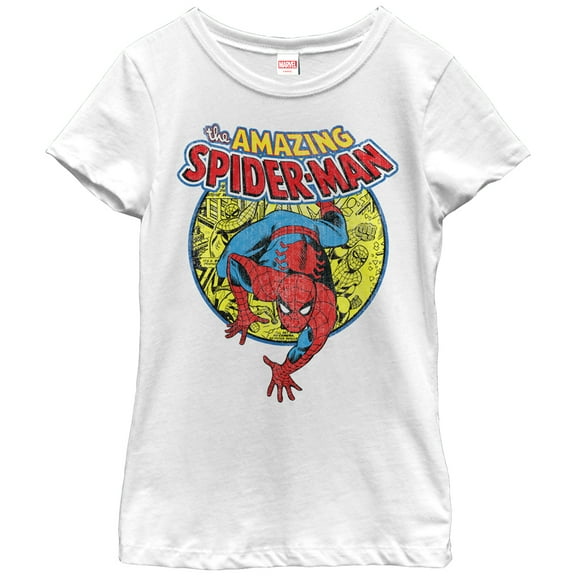Girl's Marvel Amazing Spider-Man Responsibility Graphic Tee White X Large