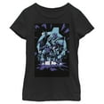 thumbnail image 1 of Girl's Marvel Avengers: Endgame Galactic Battle Cartoon  Graphic Tee Black Medium, 1 of 3