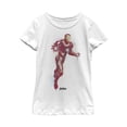 thumbnail image 1 of Girl's Marvel Avengers: Endgame Iron Man Spray Paint  Graphic Tee White X Large, 1 of 4