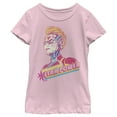 thumbnail image 1 of Girl's Marvel Captain Marvel Star Power Hero  Graphic Tee Light Pink Large, 1 of 4