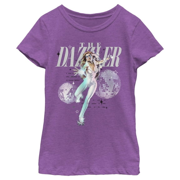 Girl's Marvel Dazzler Disco Fever Graphic T-Shirt