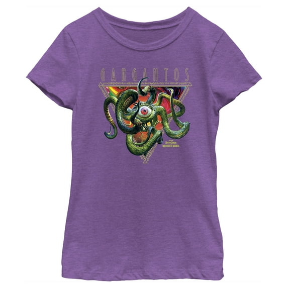 Girl's Marvel Doctor Strange in the Multiverse of Madness Gargantos Graphic Tee Purple Berry Medium