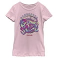 thumbnail image 1 of Girl's Marvel Doctor Strange in the Multiverse of Madness Neon Gargantos  Graphic Tee Light Pink X Small, 1 of 4