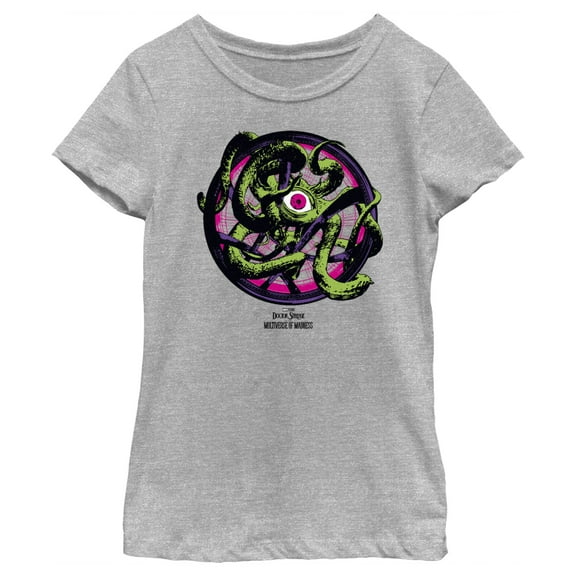 Girl's Marvel Doctor Strange in the Multiverse of Madness Sealed Gargantos  Graphic Tee Athletic Heather X Small