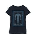 thumbnail image 1 of Girl's Marvel Eternals Arishem the Judge Poster  Graphic Tee Navy Blue Small, 1 of 4