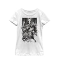 thumbnail image 1 of Girl's Marvel Eternals Greyscale Poster  Graphic Tee White X Small, 1 of 4