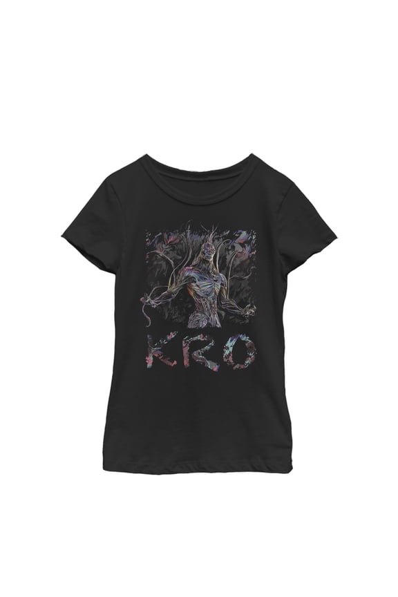 Girl's Marvel Eternals Kro Graphic Tee Black X Small