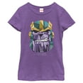 thumbnail image 1 of Girl's Marvel Geometric Thanos  Graphic Tee Purple Berry X Large, 1 of 4