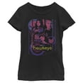 thumbnail image 1 of Girl's Marvel Hawkeye and Kate Bishop Distressed  Graphic Tee Black X Small, 1 of 4