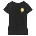 thumbnail image 1 of Girl's Marvel Iron Man Venom Badge  Graphic Tee Black Medium, 1 of 3