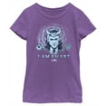 thumbnail image 1 of Girl's Marvel Loki I Am Smart  Graphic Tee Purple Berry Medium, 1 of 4