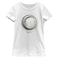 thumbnail image 1 of Girl's Marvel: Moon Knight Crescent Crater Symbol  Graphic Tee White Large, 1 of 4