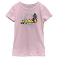 thumbnail image 1 of Girl's Marvel: Ms. Marvel Sloth Doodles  Graphic Tee Light Pink Small, 1 of 4