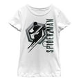 thumbnail image 1 of Girl's Marvel Spider-Man: Far From Home Darkness Graphic Tee White Small, 1 of 4