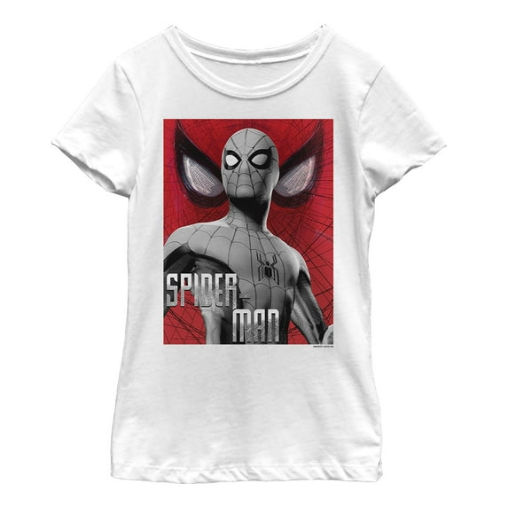 Girl's Marvel Spider-Man: Far From Home Majestic Graphic Tee White X Small