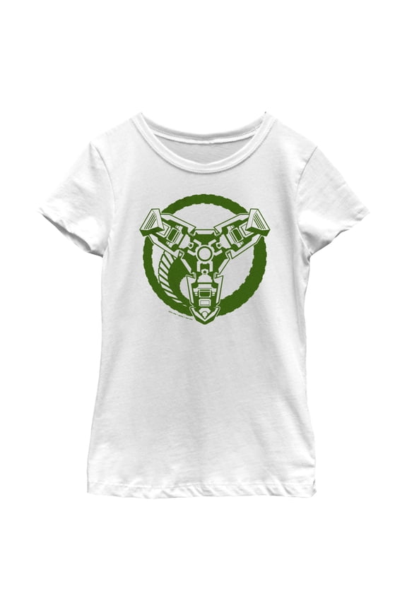 Girl's Marvel Spider-Man: No Way Home Doc Ock Logo Graphic Tee White Large