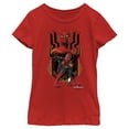 thumbnail image 1 of Girl's Marvel Spider-Man: No Way Home Integrated Suit Graphic Tee Red Medium, 1 of 5