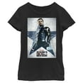 thumbnail image 1 of Girl's Marvel The Falcon and the Winter Soldier Bucky Poster  Graphic Tee Black X Small, 1 of 4