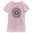 thumbnail image 1 of Girl's Marvel The Falcon and the Winter Soldier Wield  Graphic Tee Light Pink X Small, 1 of 4