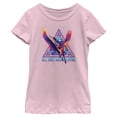 thumbnail image 1 of Girl's Marvel: Thor: Love and Thunder All Hail King Valkyrie  Graphic Tee Light Pink Small, 1 of 4