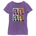 thumbnail image 1 of Girl's Marvel: Thor: Love and Thunder Jane Poster Pop Art  Graphic Tee Purple Berry Small, 1 of 4
