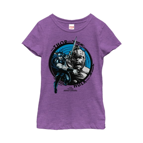 Girl's Marvel Thor: Ragnarok Ring  Graphic Tee Purple Berry X Small