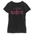 thumbnail image 1 of Girl's Mean Girls Little Dramatic Graphic Tee Black Small, 1 of 4