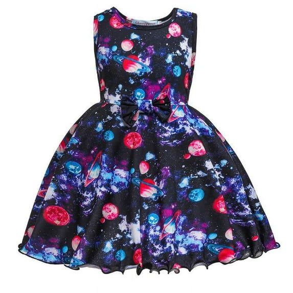 Girl’s Mermaid Costume Sleeveless Princess Dress Birthday Party Costume Outfits