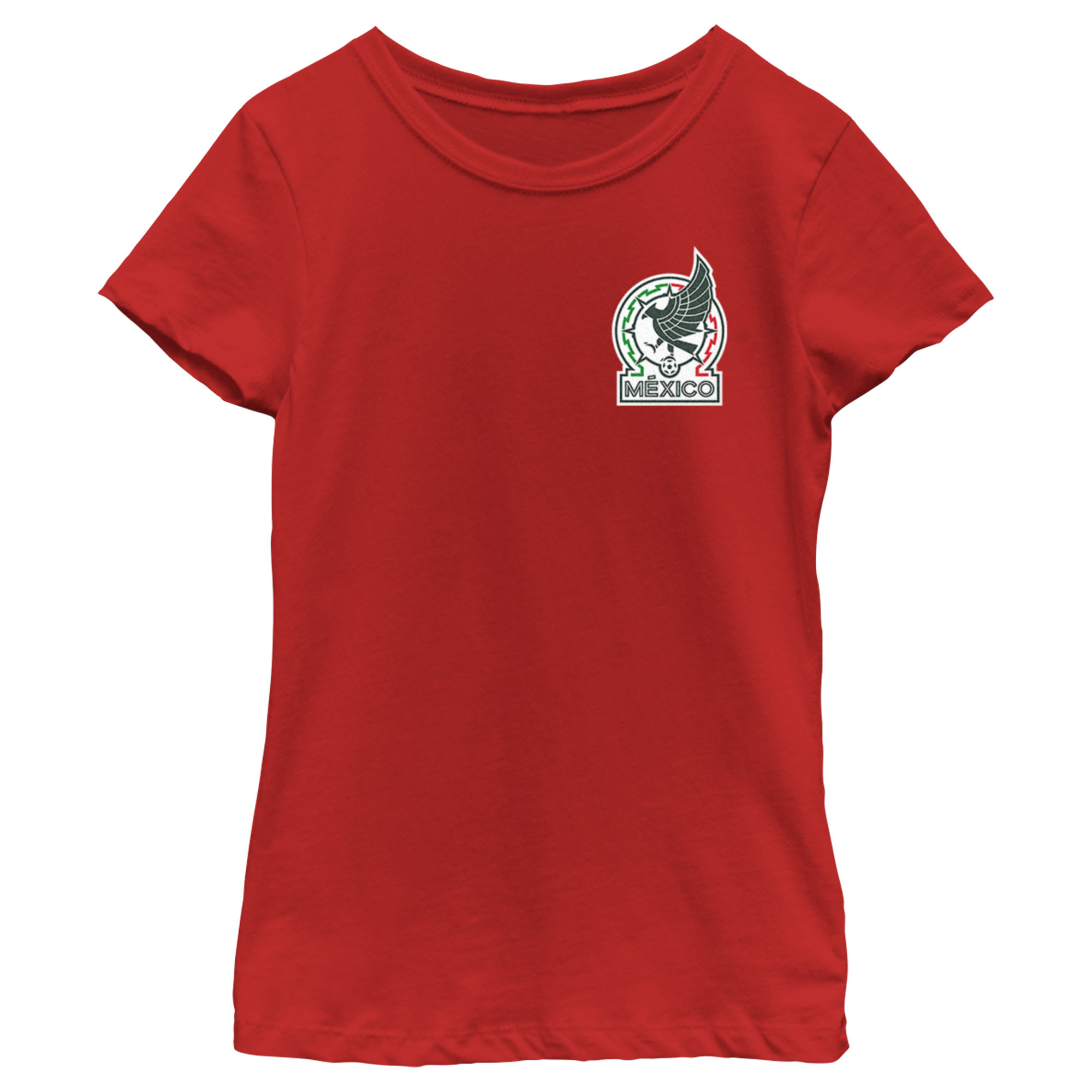 Girl's Mexican Football Federation National Football Team Small Logo