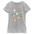thumbnail image 1 of Girl's Mickey & Friends Adorable Sketch Portraits  Graphic Tee Athletic Heather X Small, 1 of 5
